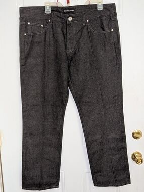 Men's Black Denim Culture Jeans